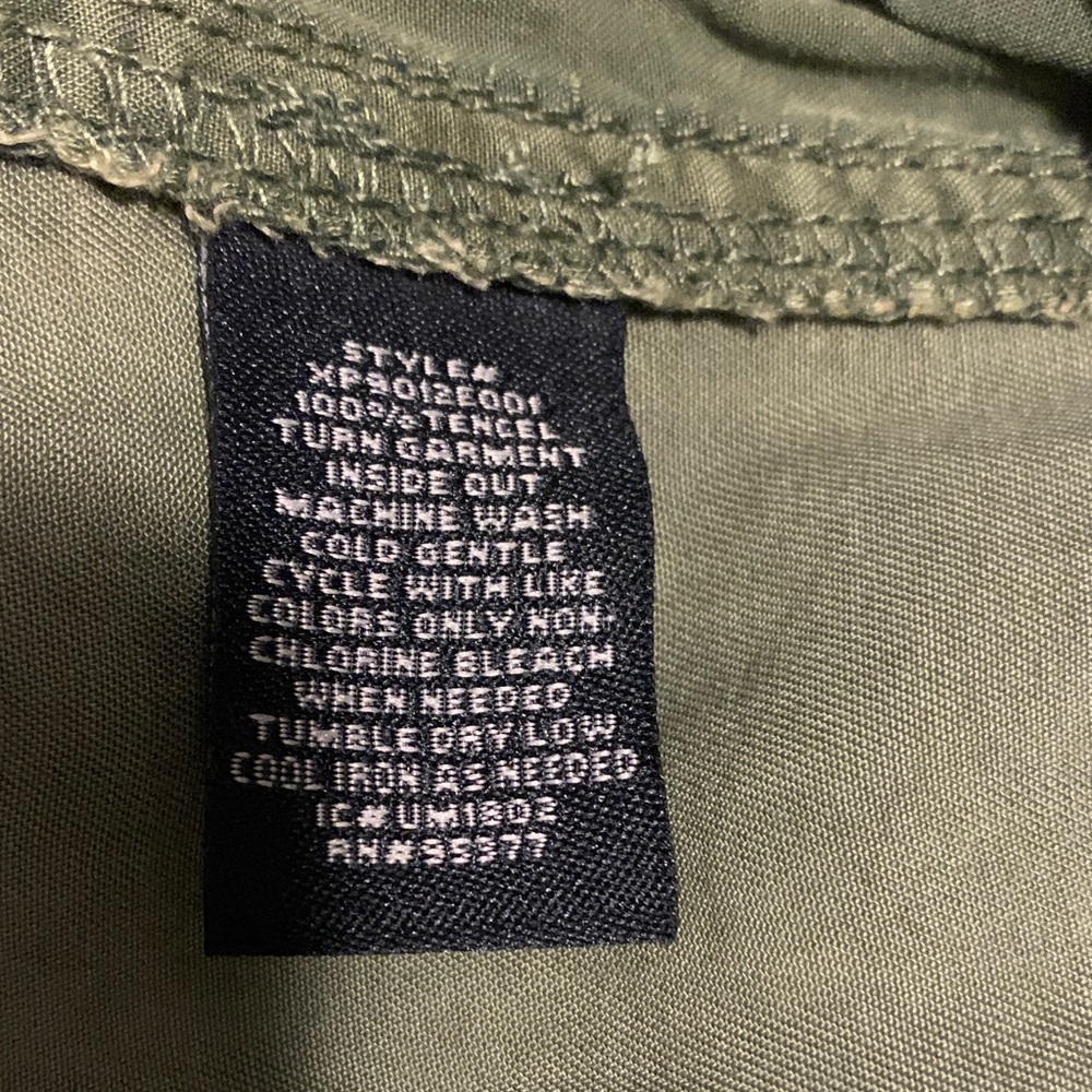 NWOT Sanctuary Green Tencel Joggers - Picture 3 of 9